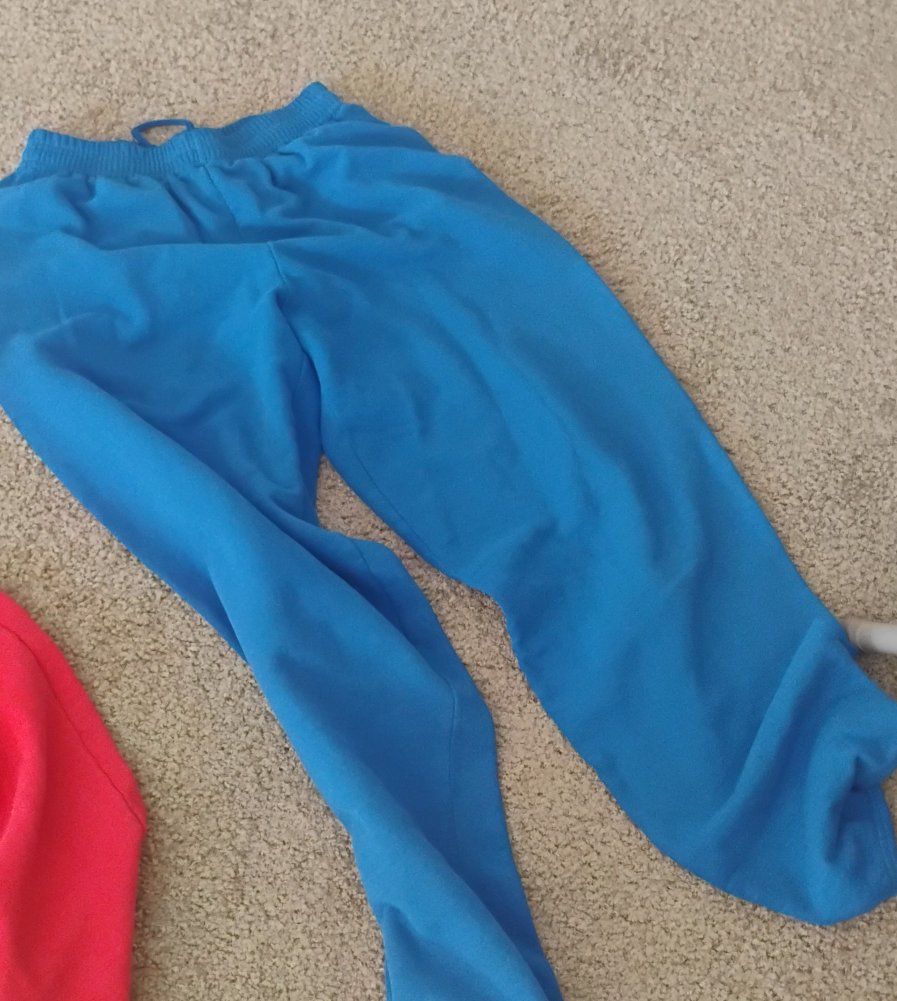 Unbranded Blue Sweatpants with Drawstring Waist - Comfortable & Casual