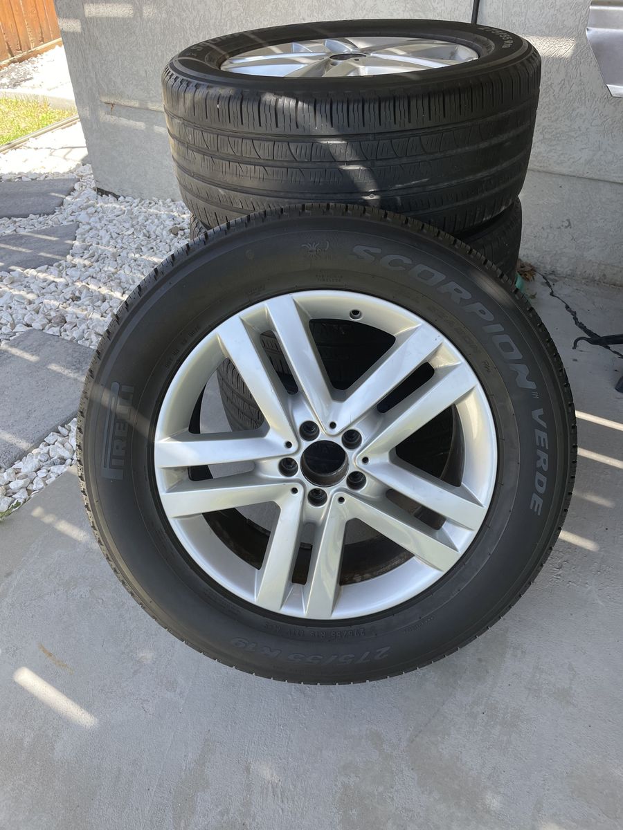 19 Inch original Mercedes wheels