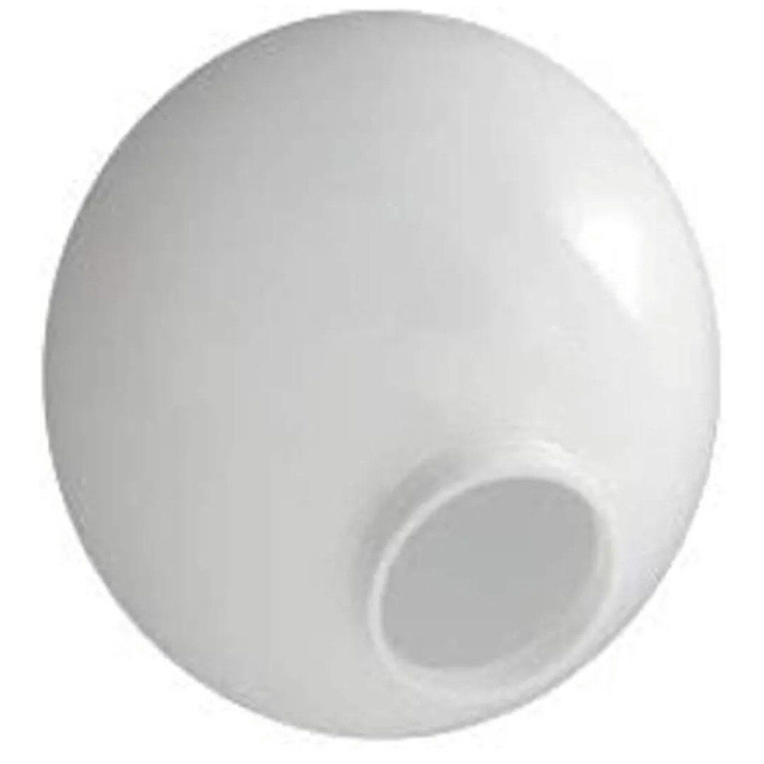 4" fitter x 12" diameter poly/light shade