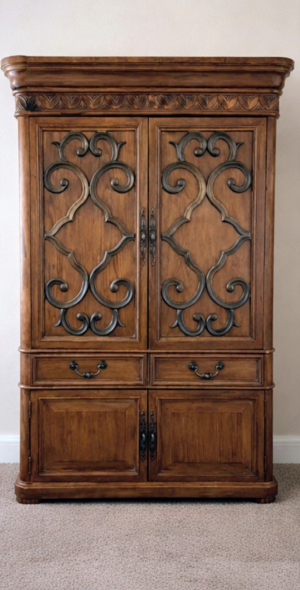 Beautiful, well-made armoire very sturdy, and well