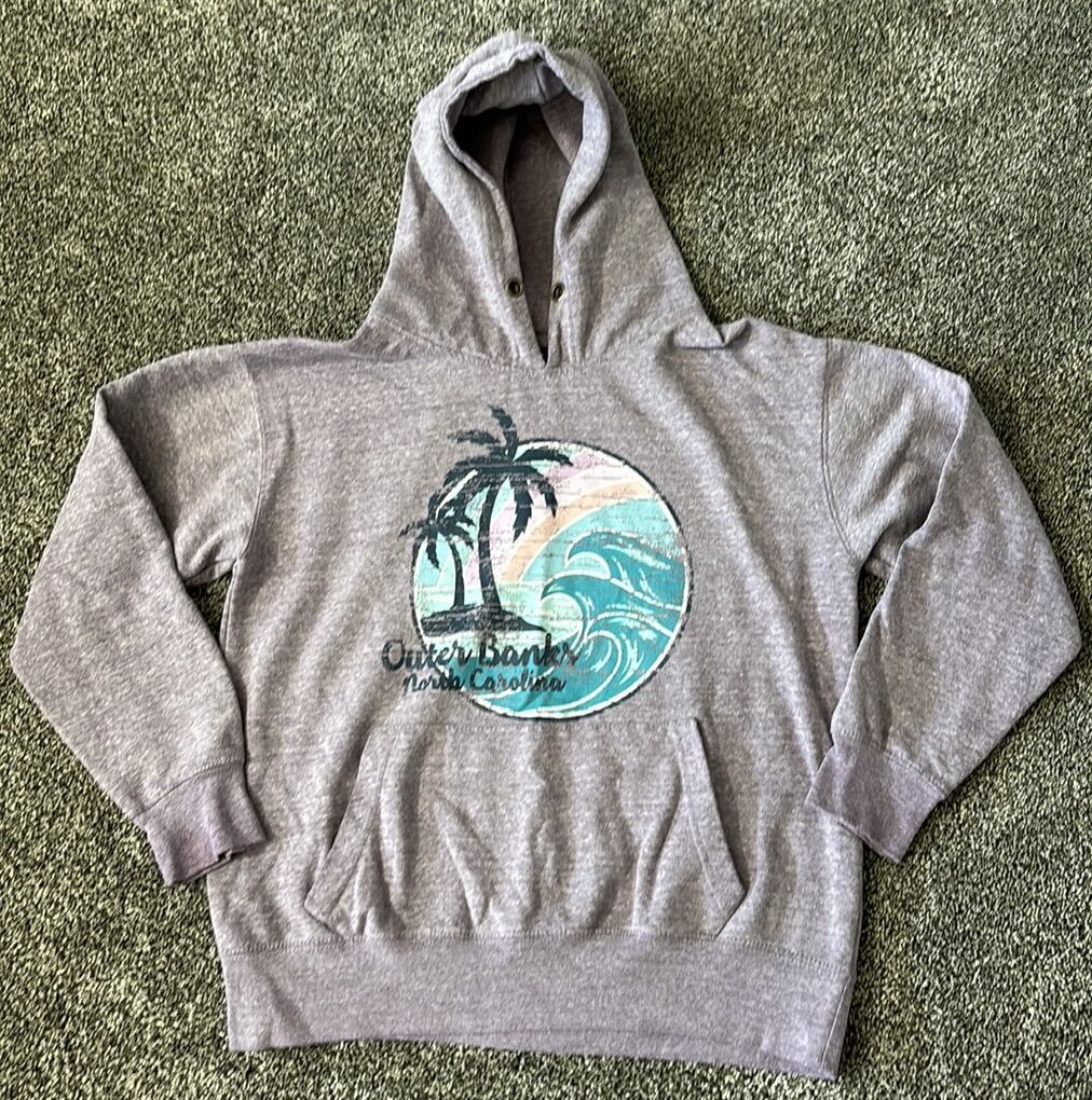 The Outer Banks Purple Hooded Sweatshirt- Size S