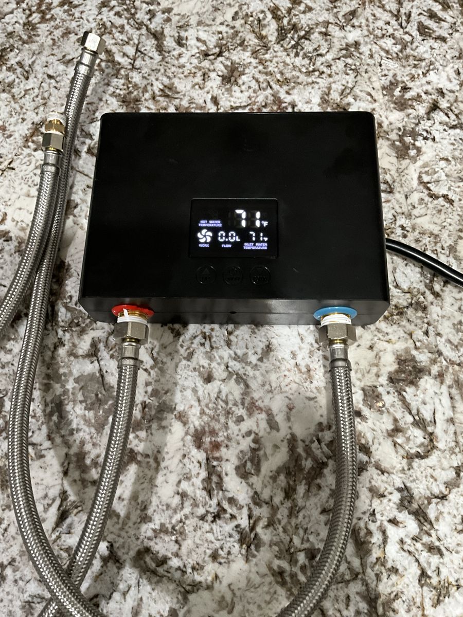 Instant hot water heater for kitchen