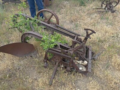 Antique Farm Eqipment Farm Plow Yard Decorations