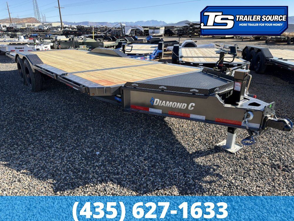 8.5x22 Diamond C HXD 210 Tilt Trailer - 23K GVWR