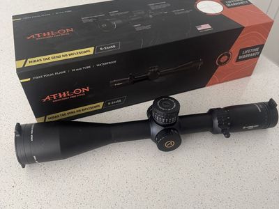 Athlon Midas Tac Gen ll 6-24x50 FFP Rifle Scope