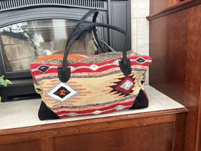 Weekender Travel Bag With Straps El Paso Saddle Blanket Co Southwestern