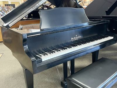 Wm. Knabe Satin Ebony Baby Grand Piano
