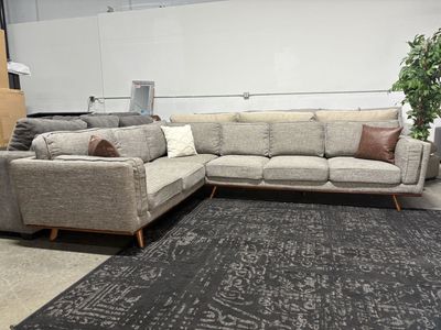Modern Grey Sectional (Free Delivery )