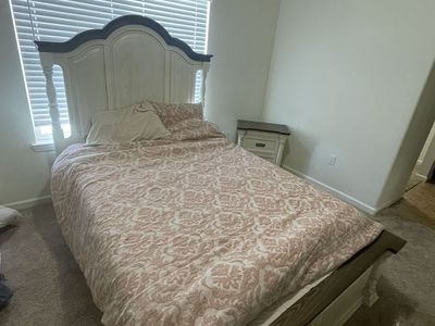 Queen Size Bedroom Set With 55 Inch TV included