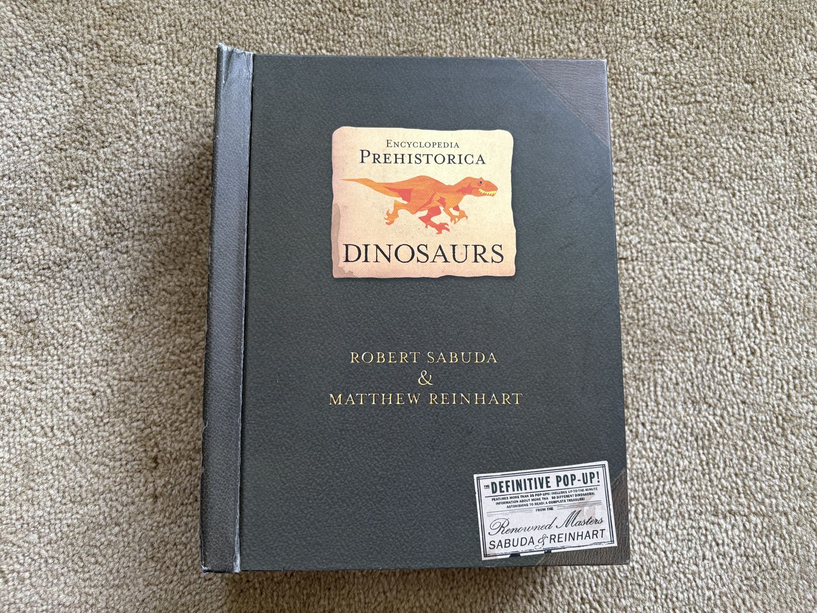 Dinosaurs Pop-up Book, by Robert Sabuda