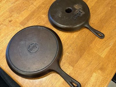 Cast iron pans