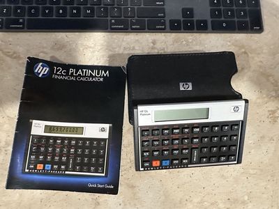 HP 12c Platinum Financial Calculator