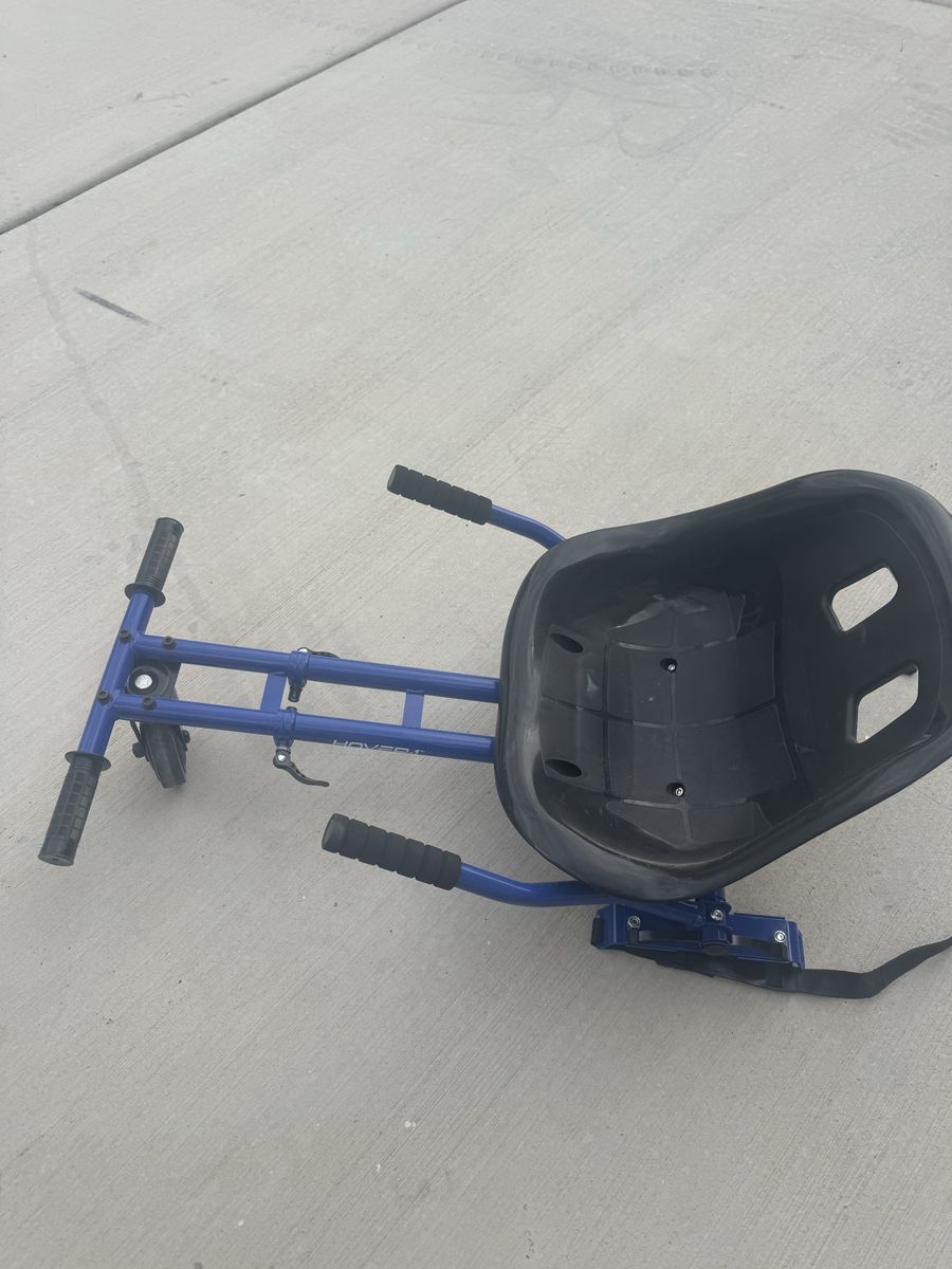 Hover-1 Blue Hoverboard Go Kart Attachment Seating Attachment