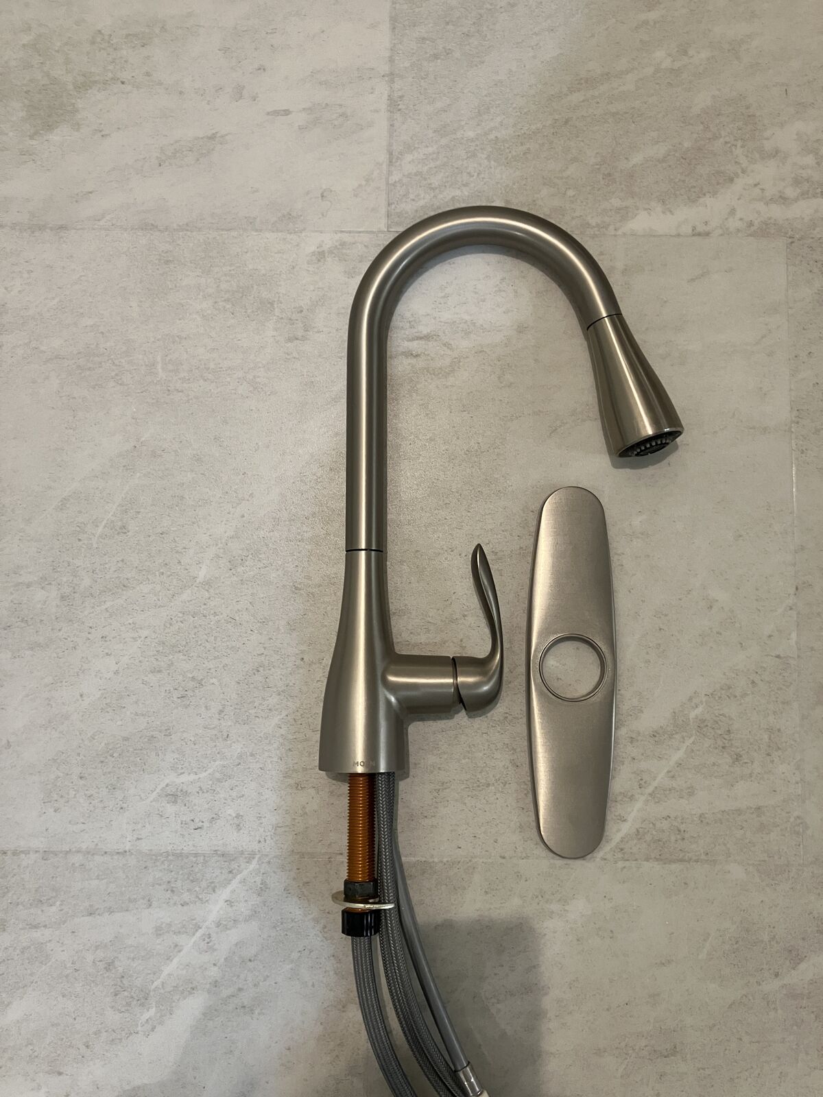 Moen Arbor kitchen faucet with power boost