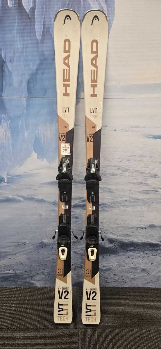 Used Head LYT Tech 163Cm Skis w/ Tyrolia PR11 GW Bindings