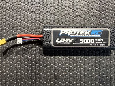 Protek HV LiPo Stick Pack TCS Battery (7.6V / 5000mAh)