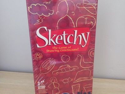 Unopened Sketchy: The Game of Drawing Conclusions Board Game by Fundex Games
