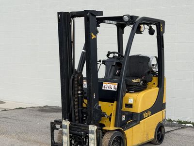 YALE FORKLIFT 2 STAGE MAST SIDE SHIFT 4000 LB