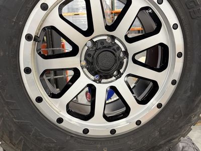 American Outlaw Wheels with Nitto Terra Grappler G2 Tires - Excellent Condition