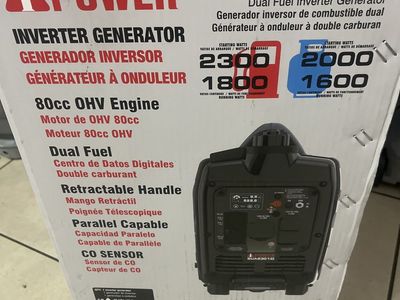I-power dual fuel generator inverter
