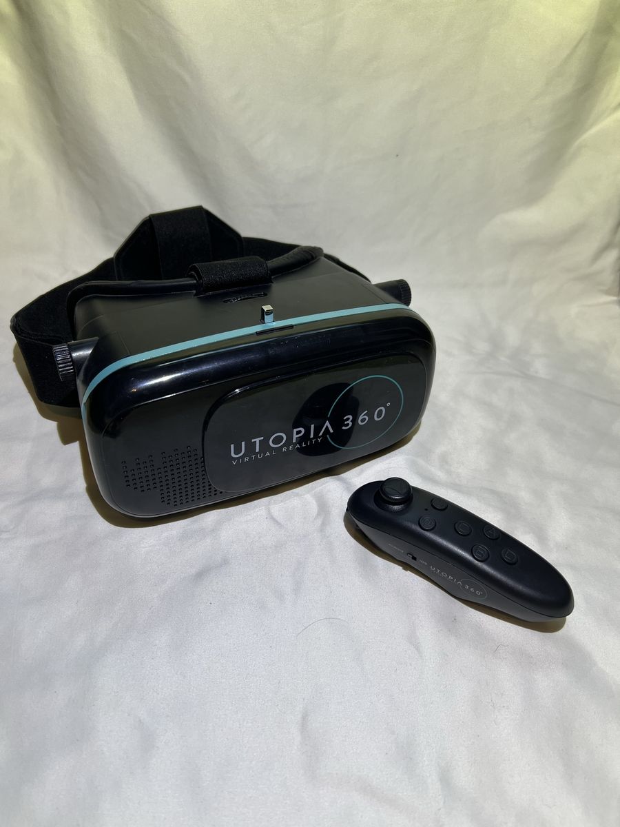 Utopia 360 Virtual Reality Headset with Bluetooth Controller