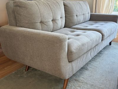 Abbyson Living Paige Stain-Resistant Fabric Sofa