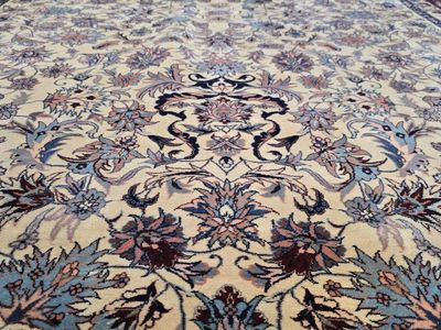 Fine Handwoven Wool Rug, Persian Style, 6' x 9'4"