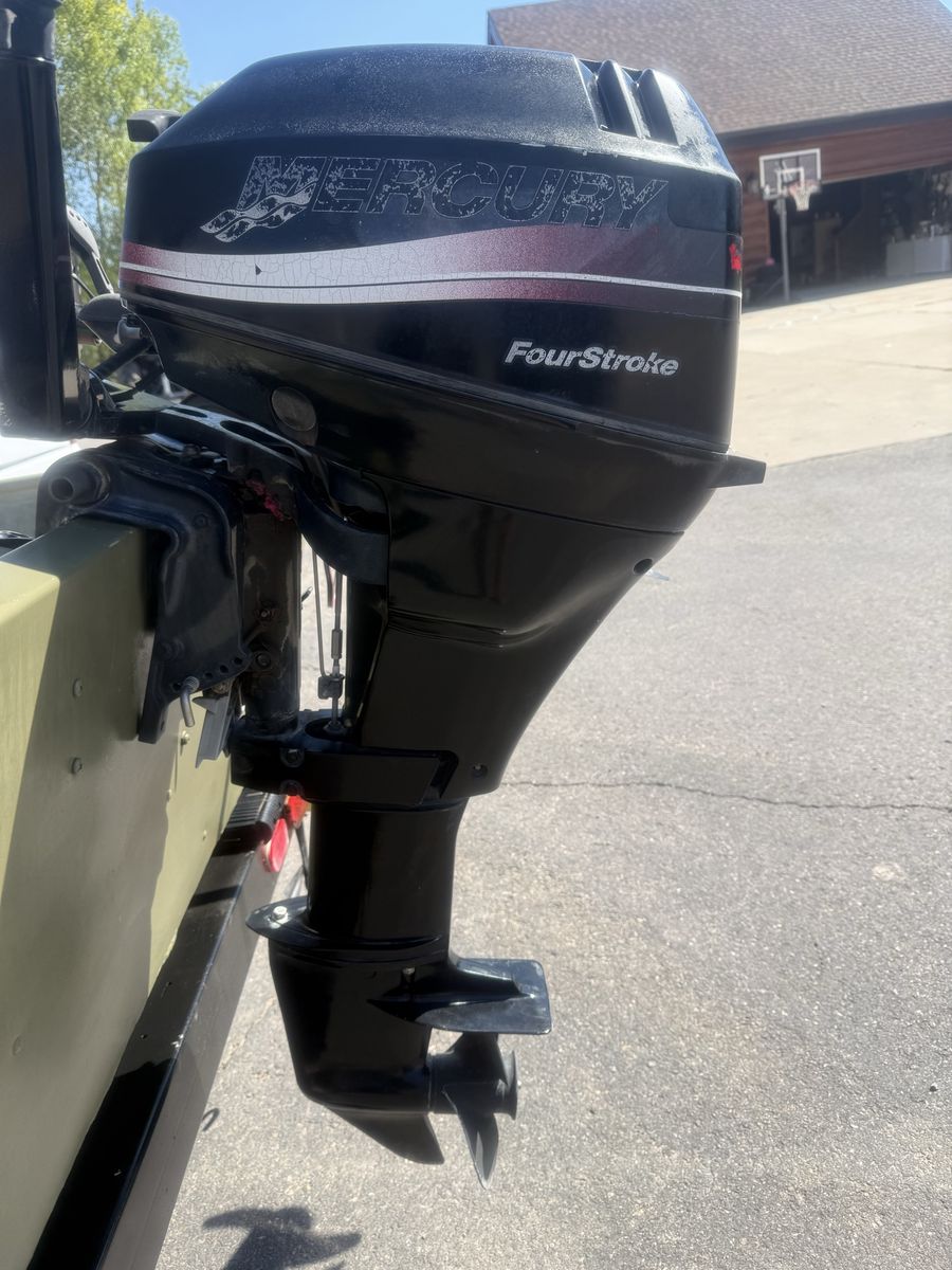 9.9 Mercury outboard