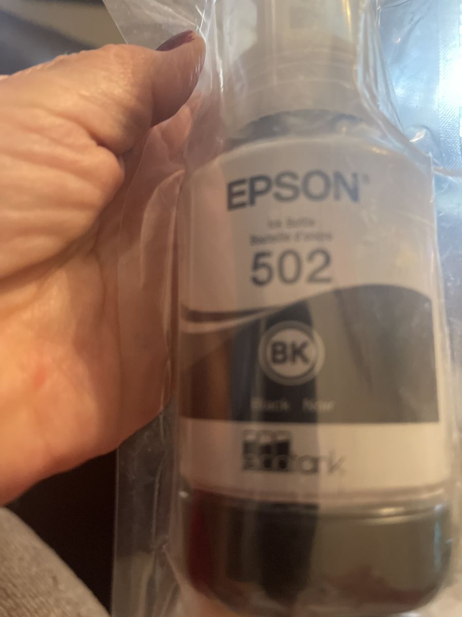 Epson 502 Black Printer Bottles