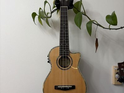ELECTRIC/ACOUSTIC CONCERT UKULELE