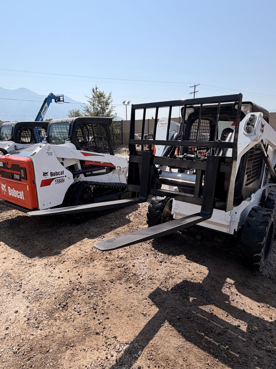 New! Skid Steer Forks Attachment 