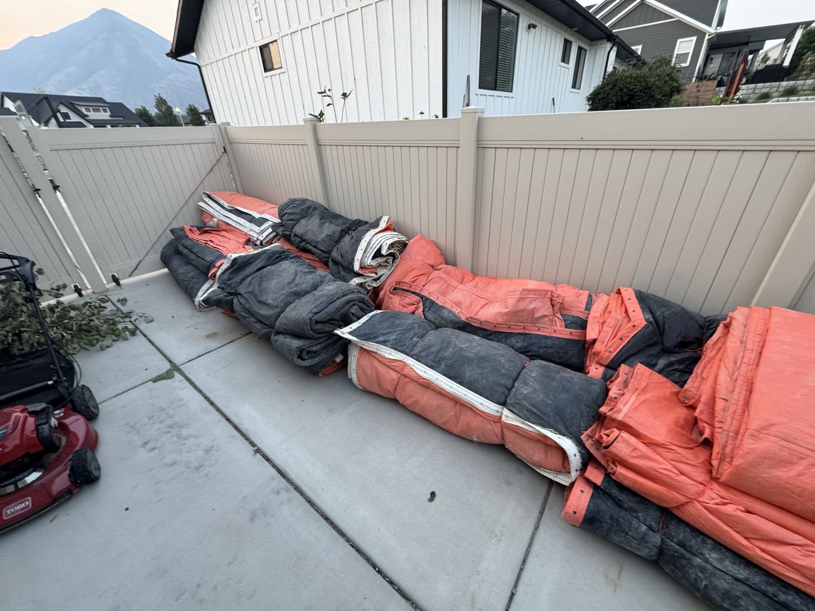 Insulated Concrete Blankets
