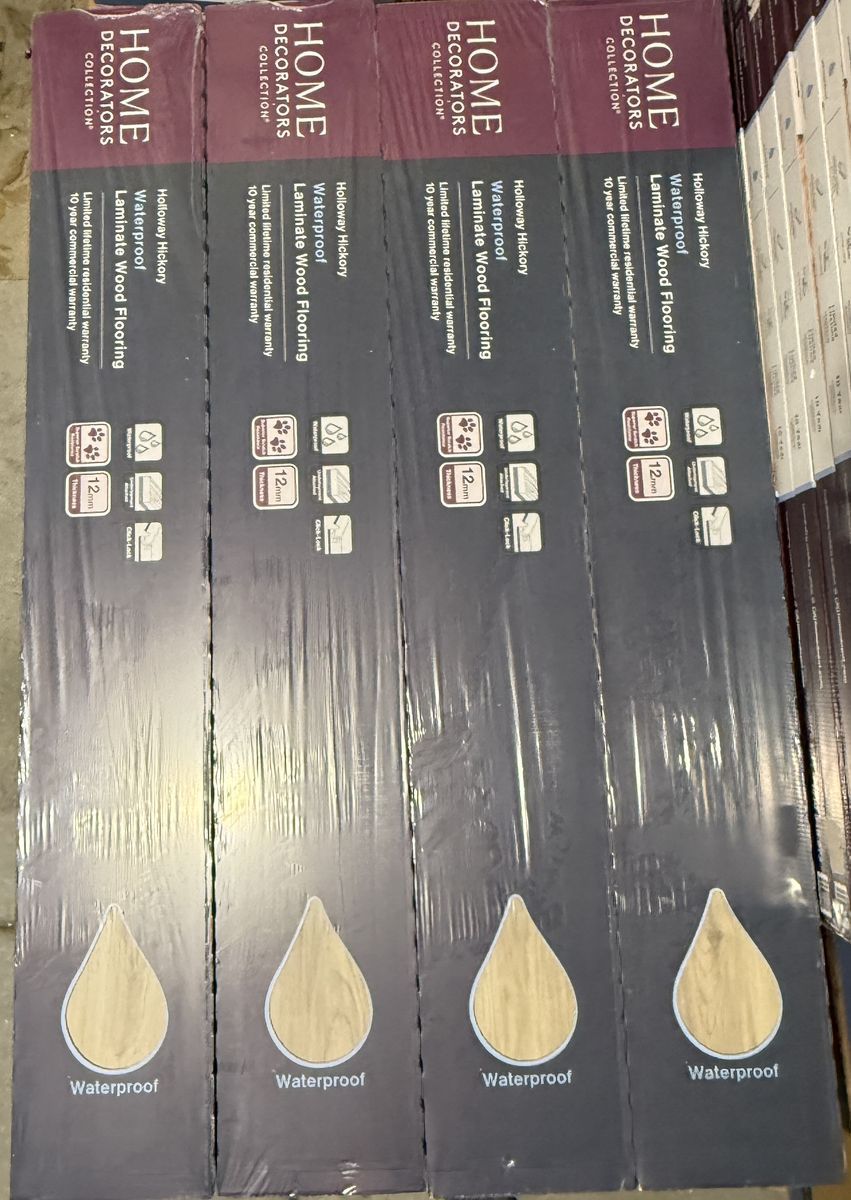 Holloway Hickory Blonde Waterproof Laminate Wood Flooring