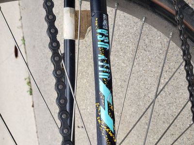 1990s Huffy Stalker 12 speed bike. A