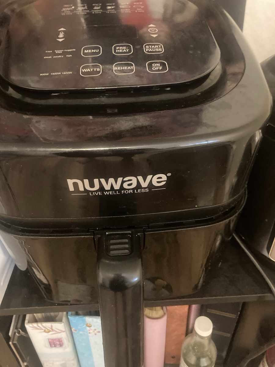 NuWave Black Digital Air Fryer with Touch Controls