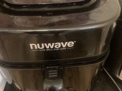 NuWave Black Digital Air Fryer with Touch Controls