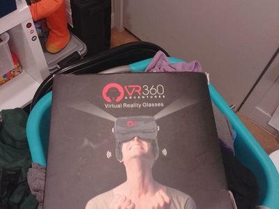 VR360 Adventures Virtual Reality Glasses VR Headset with remote- New, Immersive Experience