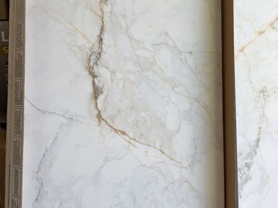 Large Marble Look Porcelain Tile 24x48 (10 Total)