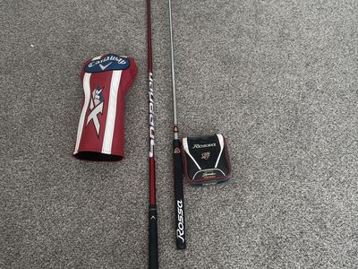 Callaway XR 16 10.5 Driver & Rossa Monza Spider Vincino Putter - Right Hand Golf Clubs