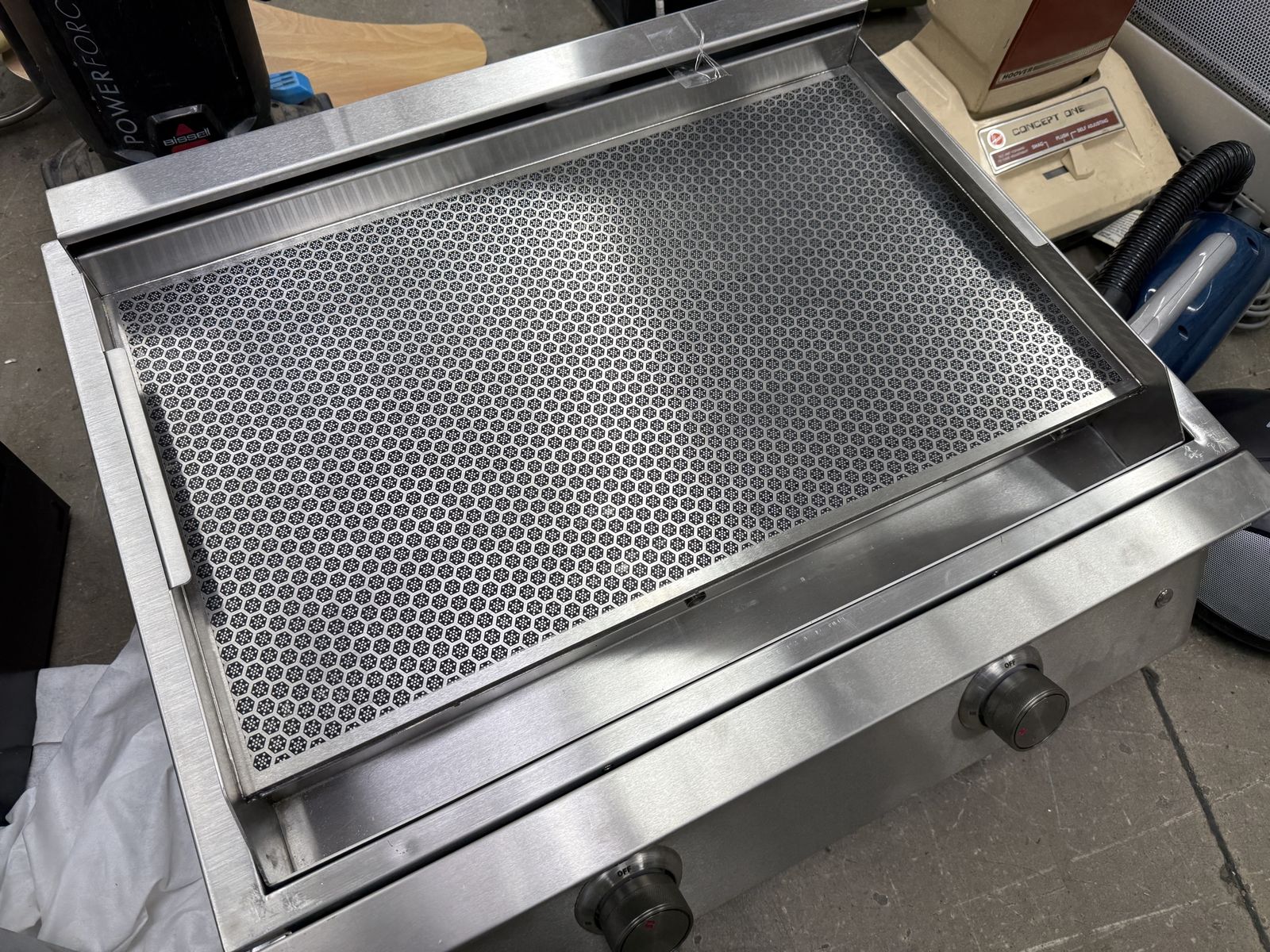 Hygrill Premium Built-in Gas Griddle.