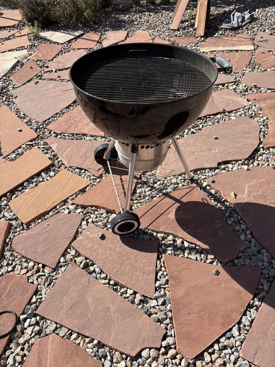 Weber charcoal grill