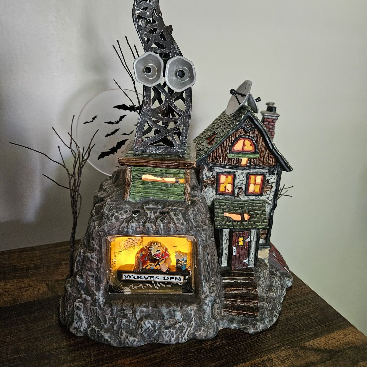 Dept 56 HOWL Radio Halloween Village House