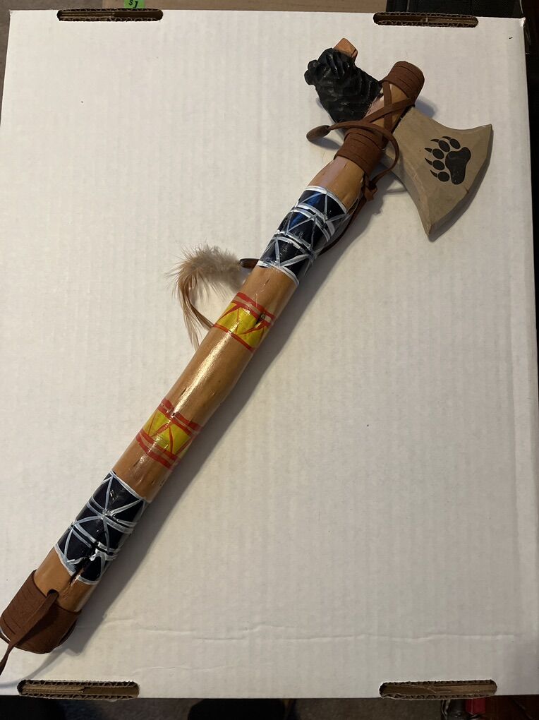 18 Wooden Tomahawk