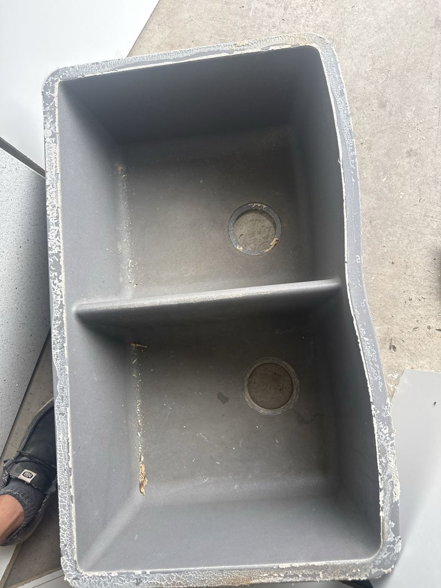 Blanco Diamond 2.0 Metallic Gray Undermount Double Bowl Kitchen Sink