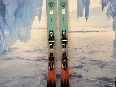 Used 2025 Rossignol Sender Free 110 Ski w/ Look Express 12 Demo Bindings - 168CM