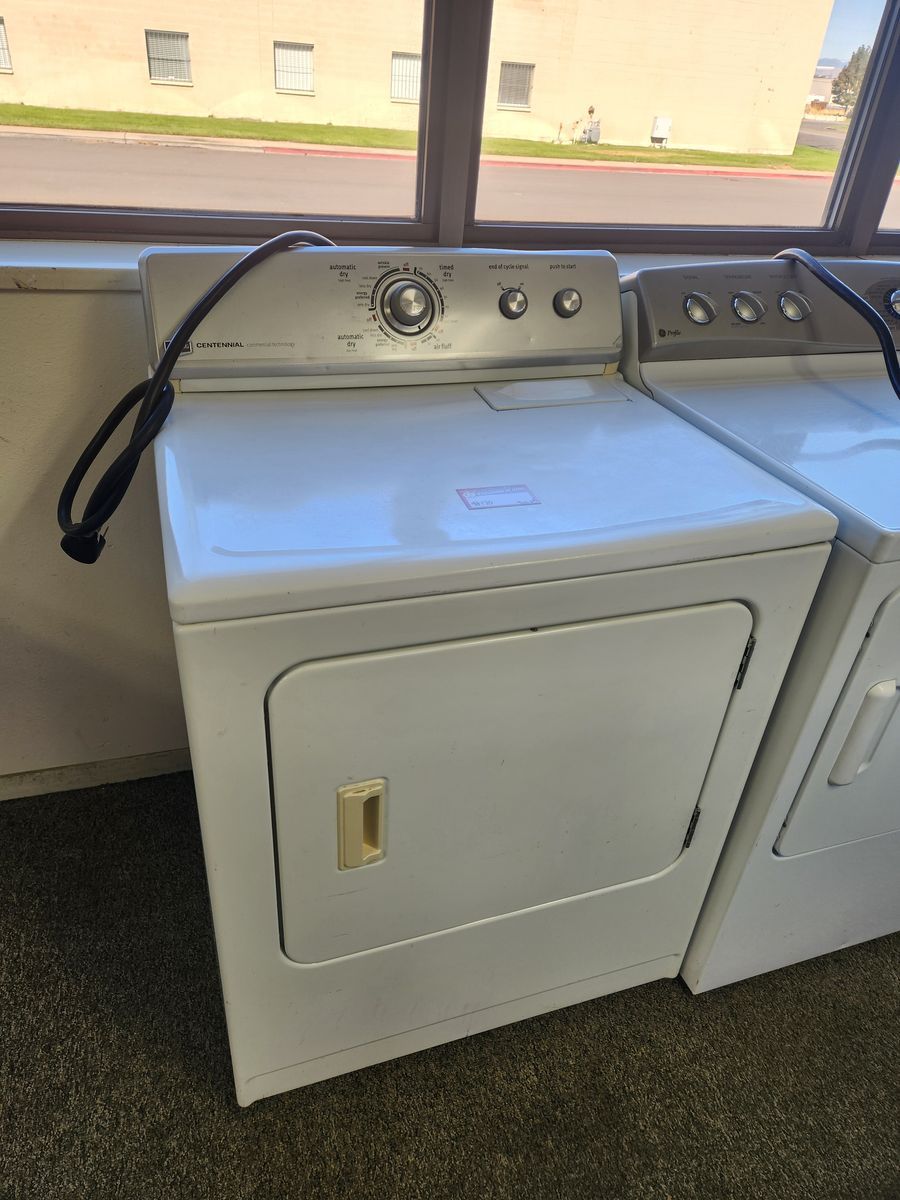 Maytag Centennial Electric Dryer White Used