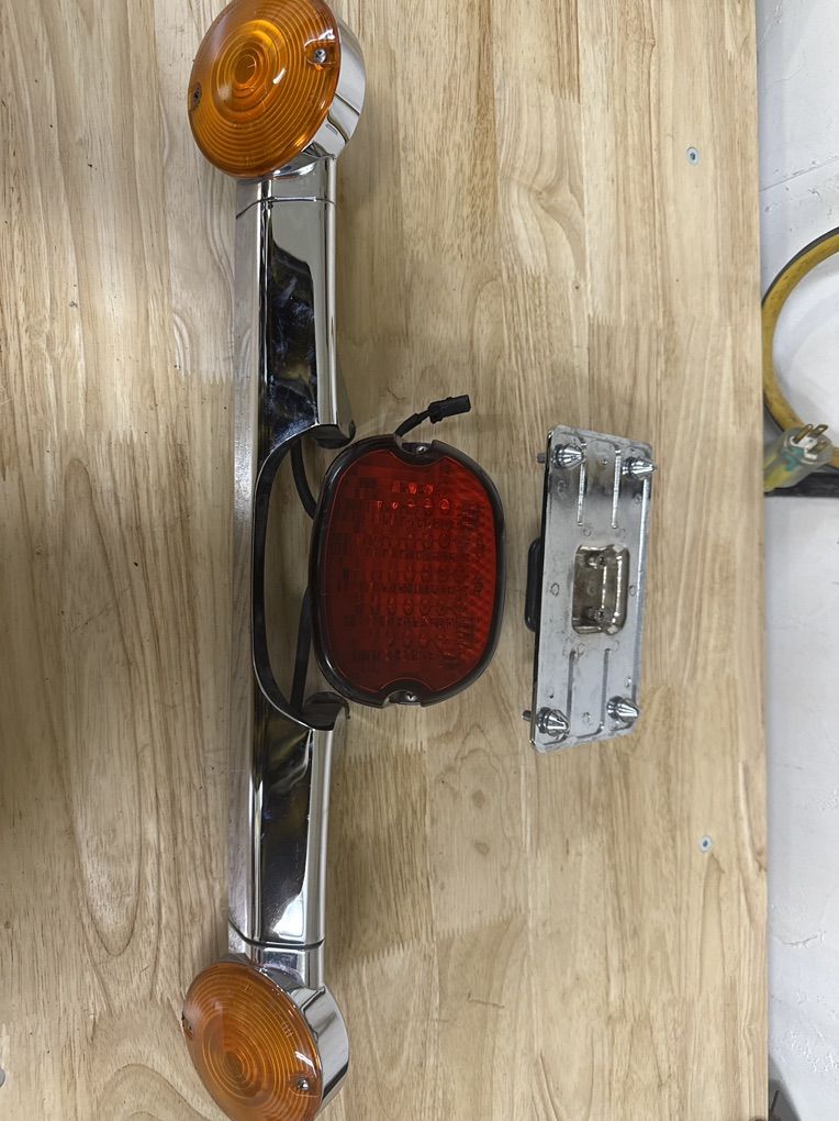 harley Light Bar,brake Light,licence Plate Mount