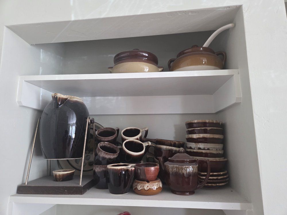 Vintage Hull & Pfaltzgraff Earthenware Pottery sets