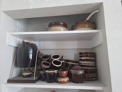 Vintage Hull & Pfaltzgraff Earthenware Pottery sets