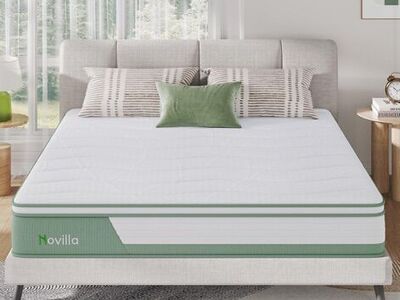 12 Inch King Mattress Hybrid, Medium Firm,